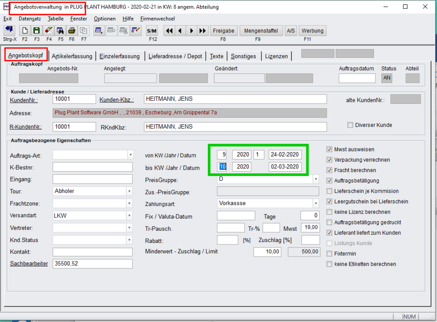 Angebote für Kunden erstellen – PPwiki